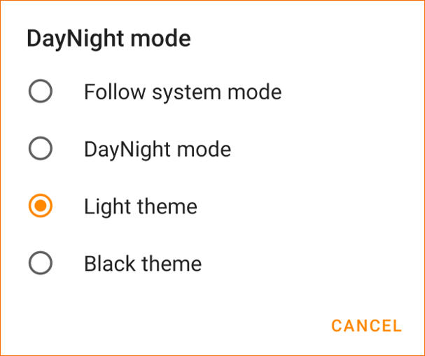 Theme Options